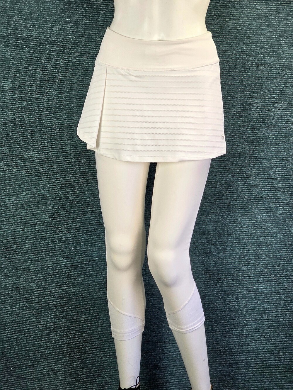 Lija Skapri White With Opaque Horizontal Stripes - Picture 3 of 16